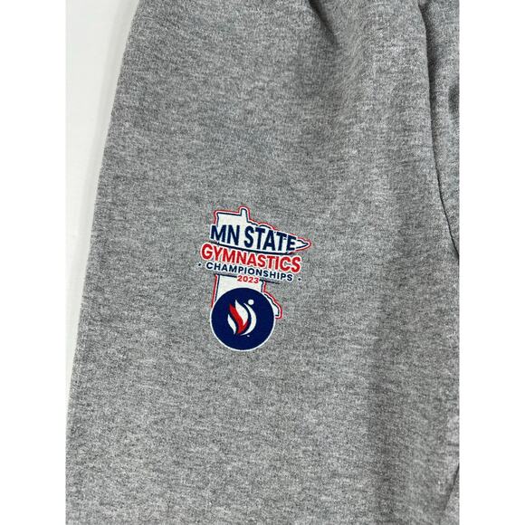 Minnesota State Gymnastics Championships Grey Sweatpants Girls size Medium - Picture 2 of 8
